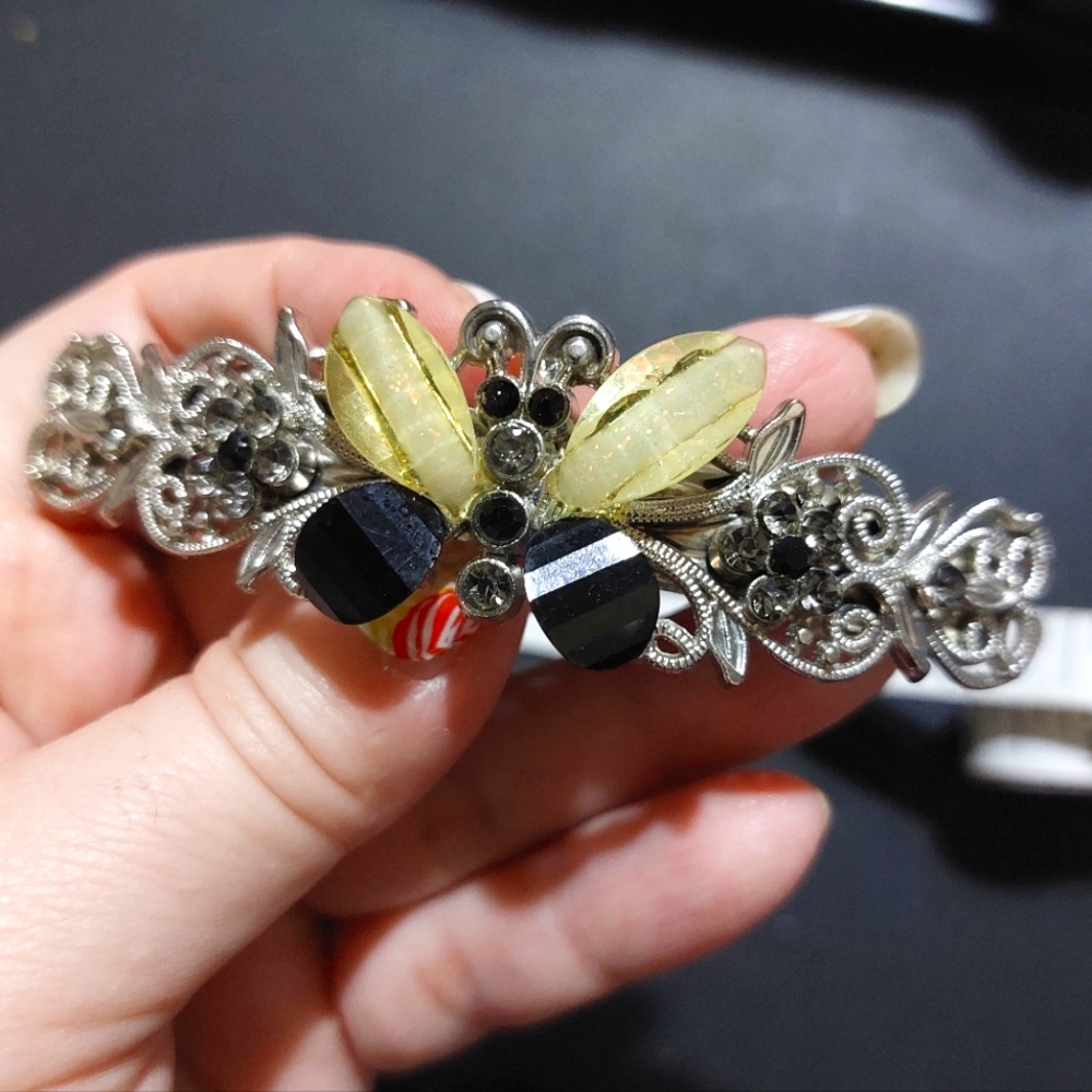 Butterfly Scroll Hair Clip